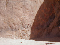 Zum Vergrern einfach klicken ! - Felsmalereien - Die weinende Kuh