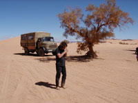 Zum Vergrern einfach klicken ! - Sepp bei einer kurzen Verschnaufpause